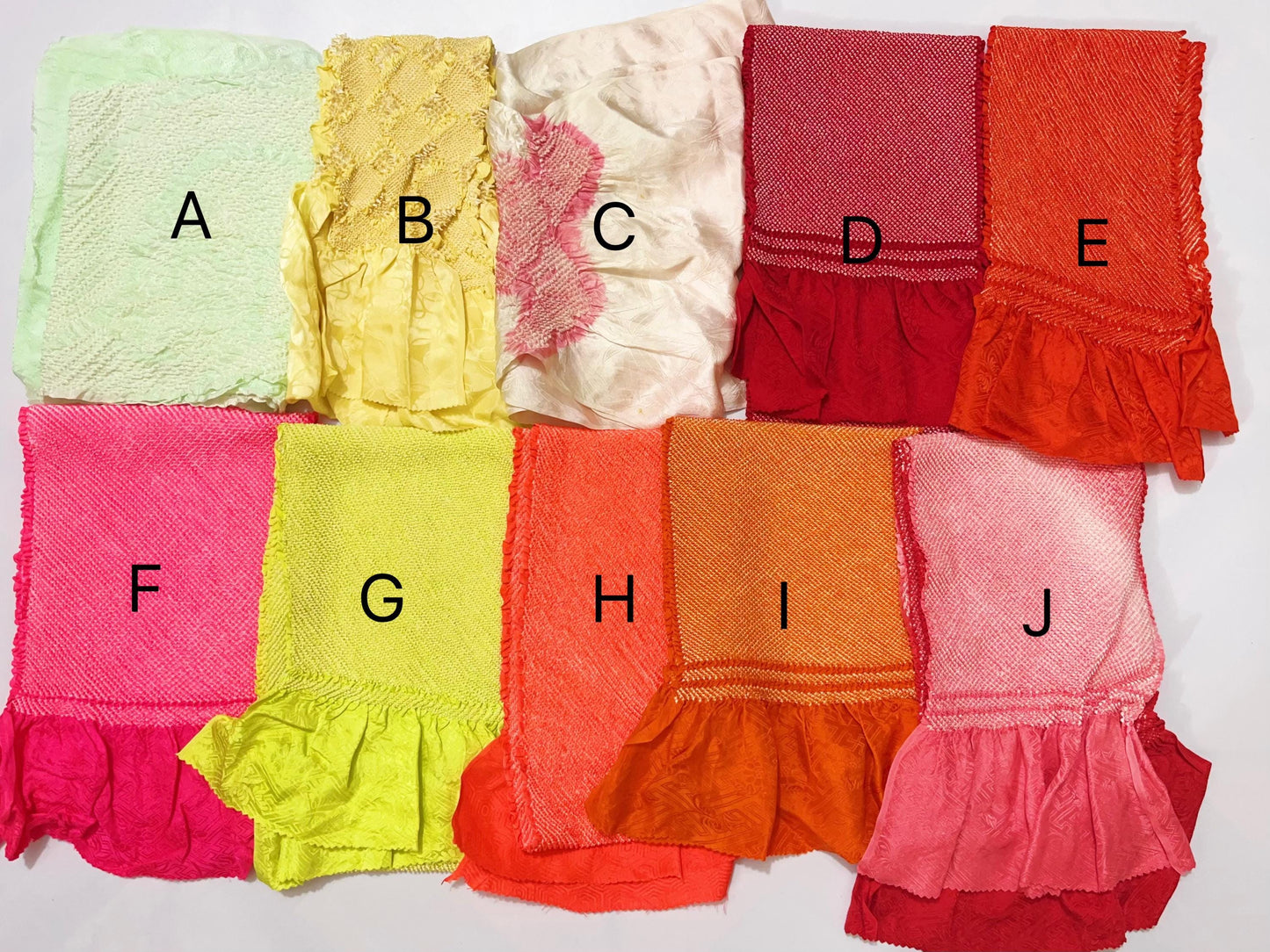 Vintage Silk Obiage: Kimono Sash, Good Condition, No. 8255B Obiage (A/C/J)