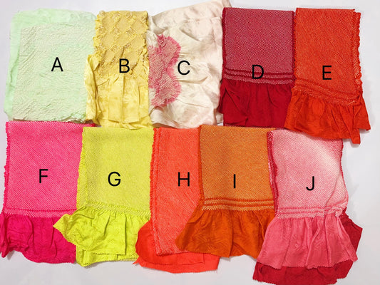 Vintage Silk Obiage: Kimono Sash, Good Condition, No. 8255B Obiage (A/C/J)