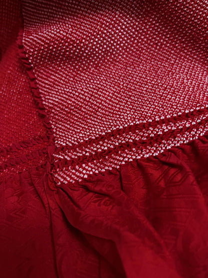 Vintage Silk Kimono Obiage Sash - Good Condition, 8255B Obiage (B/D/E)