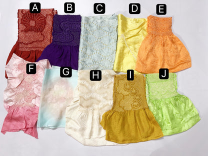 Vintage Silk Obiage: Kimono Sash, Good Condition, 8254A