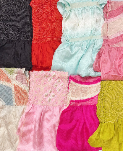 Vintage Silk Kimono Obiage Sash - Good Condition, 8259b