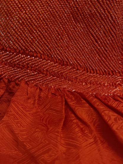 Vintage Silk Kimono Obiage Sash - Good Condition, 8255B Obiage (B/D/E)