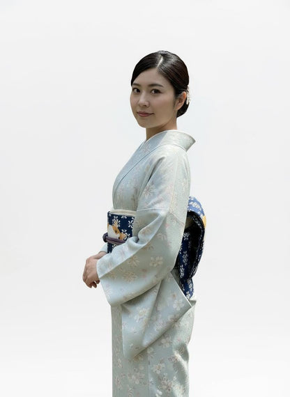 Pre-Tied Nagoya Obi: Wear in 5 Mins, Easy-Wear Kimono Belt, Taiko Drum Knot