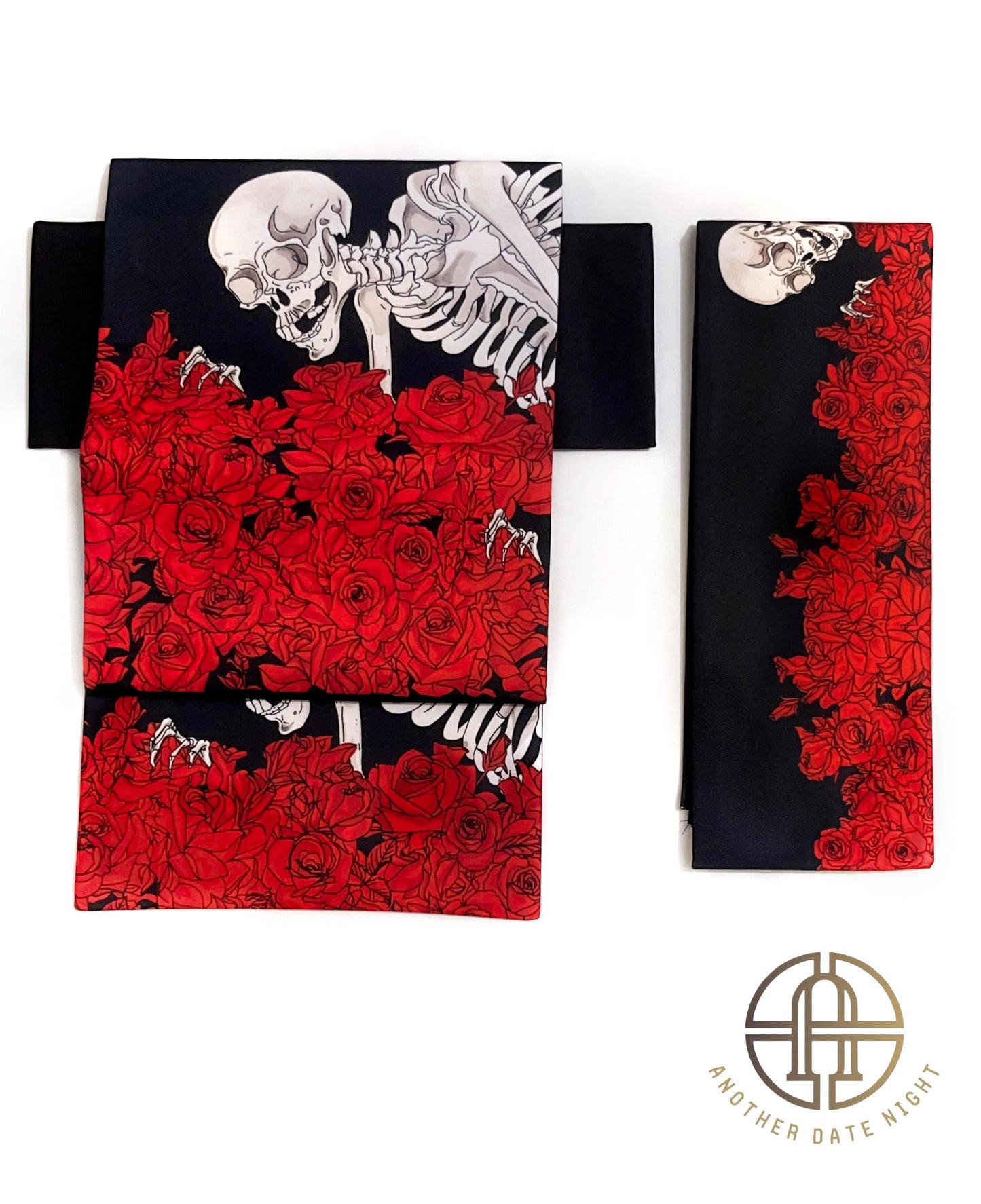 Ukiyo-e Easy Wear Obi: Takiyasha Witch, Pre-tied Ginza Knot, Wear in 10mins