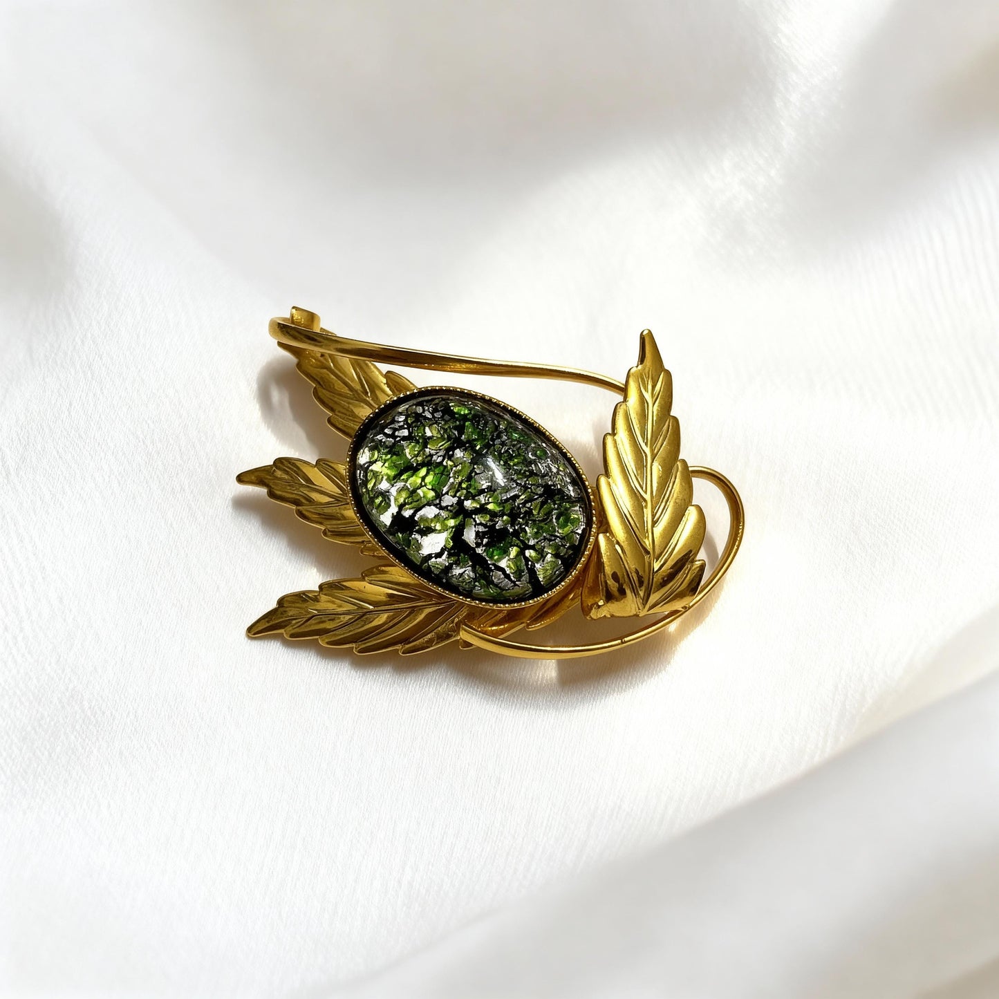 Japanese Liuli Brooches, Japanese Accessory