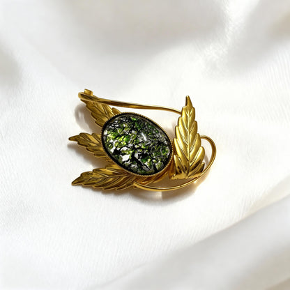 Japanese Liuli Brooches, Japanese Accessory