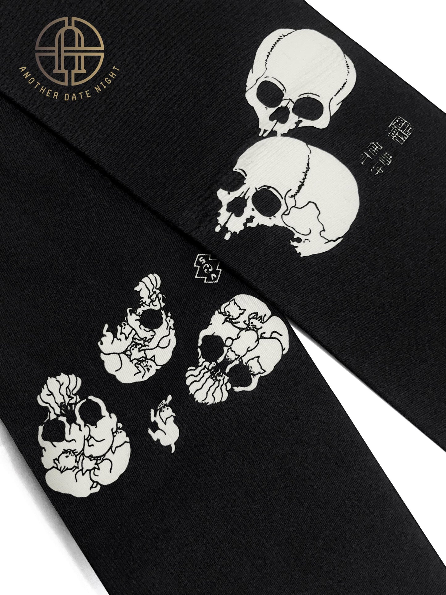 5-Mins Wear Pre-Tied Obi, Edo Period Itō Jakuchū Print, Double Sided Sash