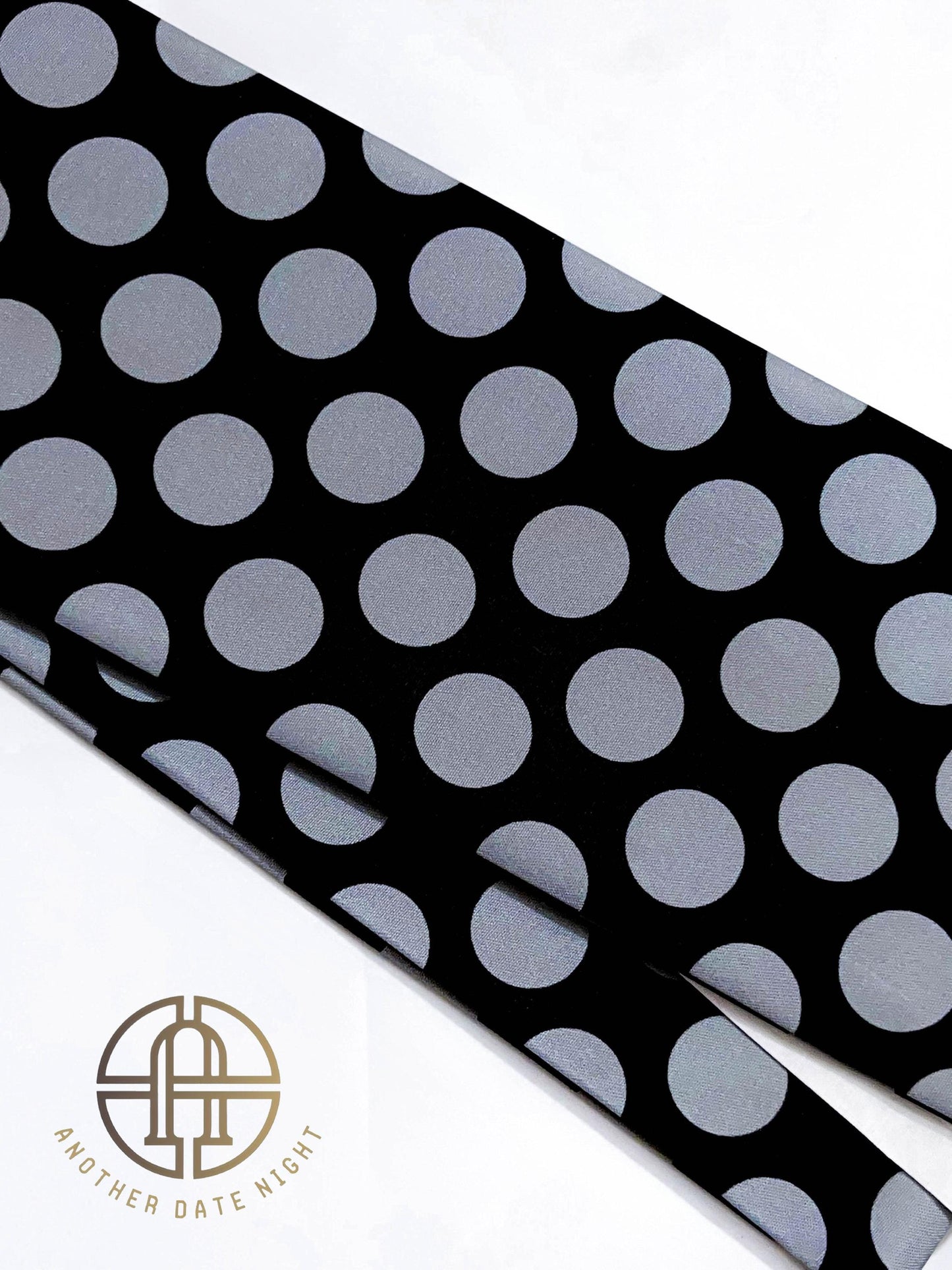 Beginner Friendly Pre-Tied Kimono Belt, Easy Wear Obi, Polka Dot Ginza Knot