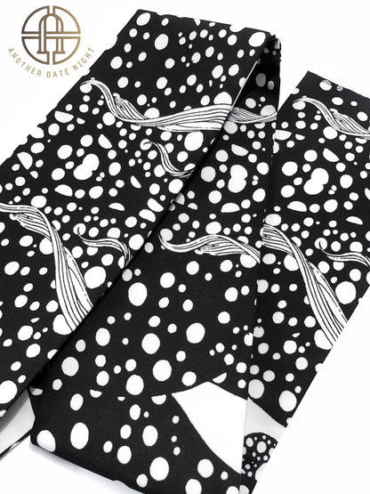 Mermaid Pre-Tied Ginza Knot: Easy Wear Obi, Casual Daily Kimono Belt