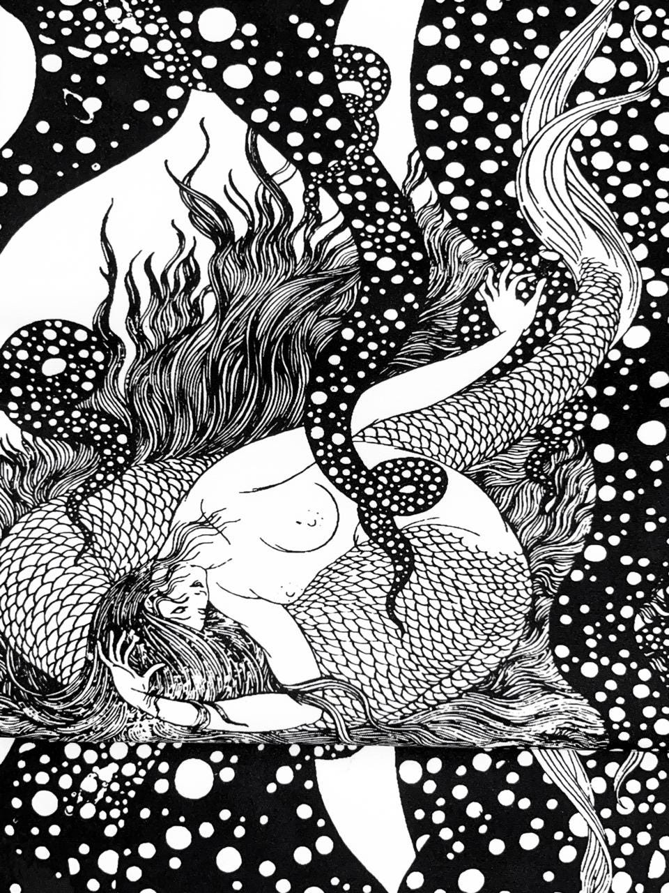 Mermaid Pre-Tied Ginza Knot: Easy Wear Obi, Casual Daily Kimono Belt