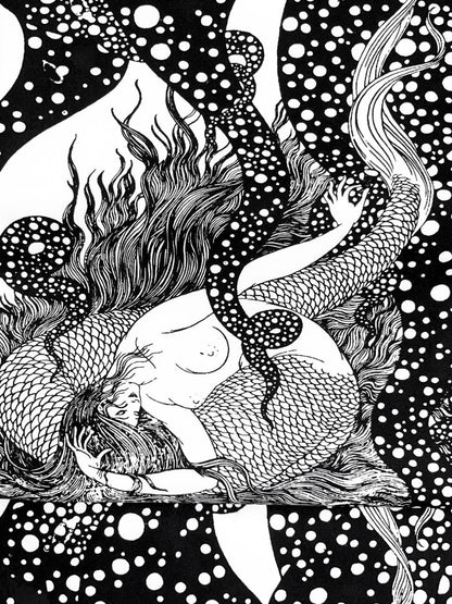 Mermaid Pre-Tied Ginza Knot: Easy Wear Obi, Casual Daily Kimono Belt