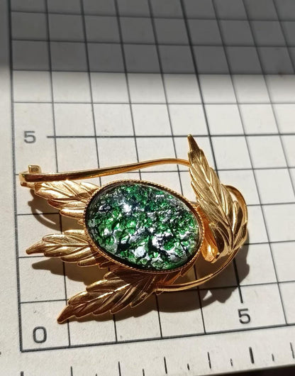 Japanese Liuli Brooches, Japanese Accessory