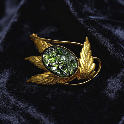 Japanese Liuli Brooches, Japanese Accessory