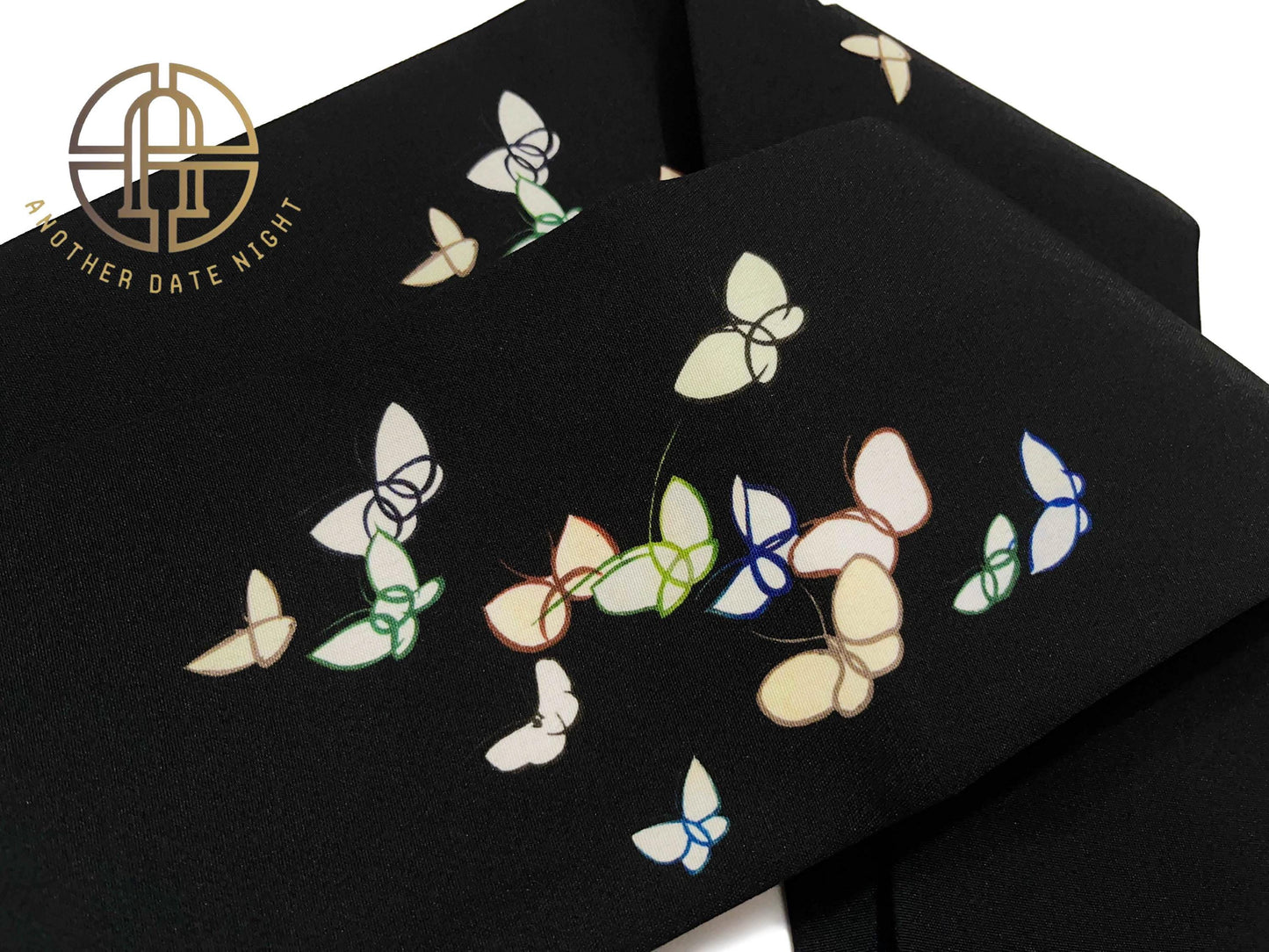 Butterfly Easy-Wear Nagoya Obi:  Pre-Tied, Effortless, Ideal for Tea Ceremony  Understated, Elegant Look