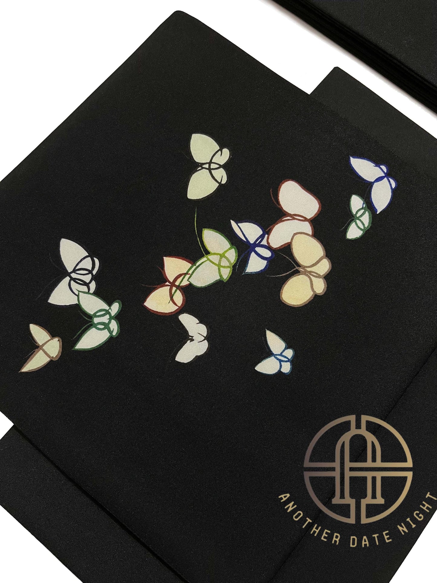 Butterfly Easy-Wear Nagoya Obi:  Pre-Tied, Effortless, Ideal for Tea Ceremony  Understated, Elegant Look