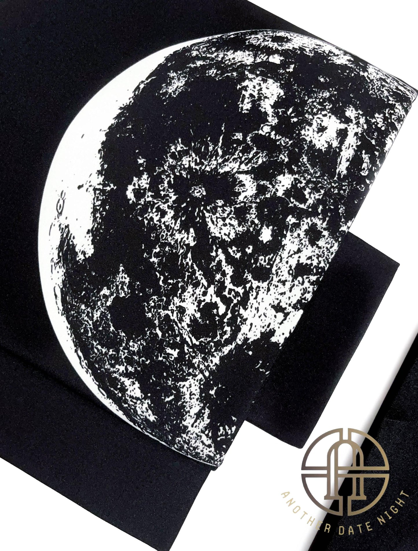 Moon Phase Pre-Tied Nagoya Obi: Easy Wear Taiko Knot, Polyester Double Sided Sash