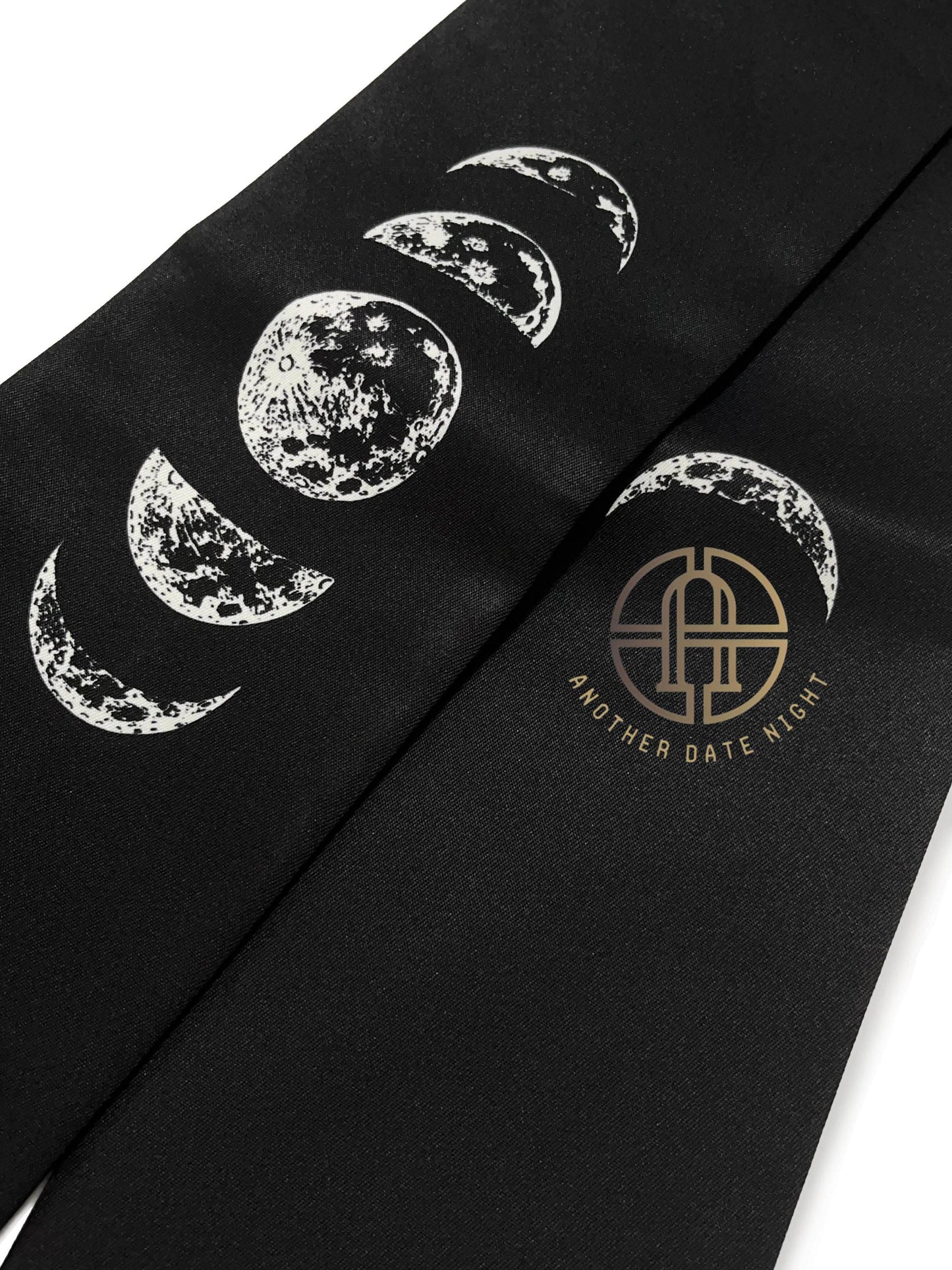 Moon Phase Pre-Tied Nagoya Obi: Easy Wear Taiko Knot, Polyester Double Sided Sash