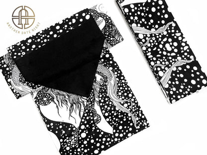 Mermaid Pre-Tied Ginza Knot: Easy Wear Obi, Casual Daily Kimono Belt