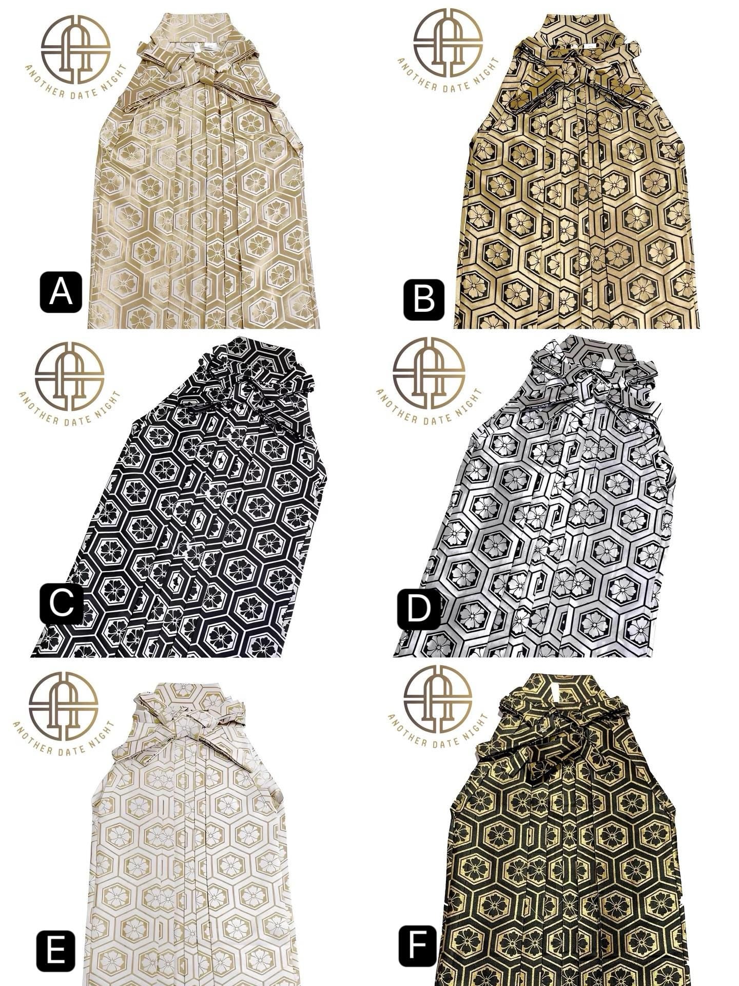 Premium Men’s Traditional Japanese Kimono & Hakama 9PCS/ 11PCS Set