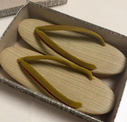 Unused Vintage Women Zori Sandals for Kimono | 23cm