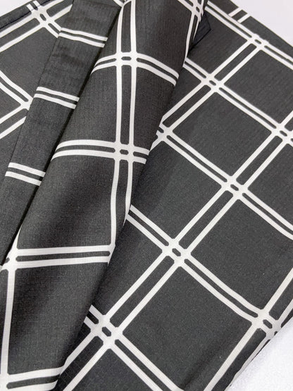 Mens' Grey Cotton Yukata 3PCS/5PCS Set, Custom Fit Available