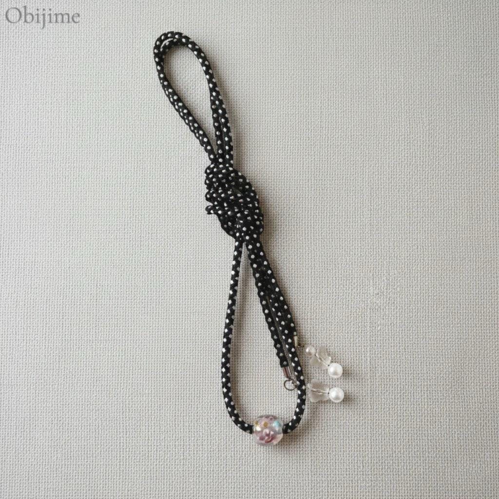 Navy Blue Floral Japanese Cotton Yukata Set with Obi Belt, Obijime, Geta Sandals, Custom Fit Available