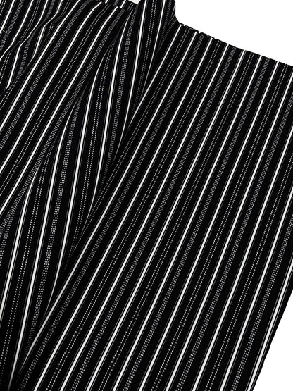 Mens' Navy Cotton Yukata 3PCS/5PCS Set, Custom Fit Available