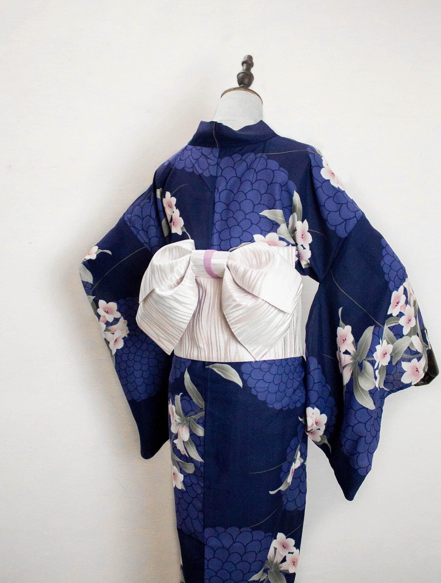 White Pre-Tied Obi 3PCS Gift Set, Easy Wear Obi Belt