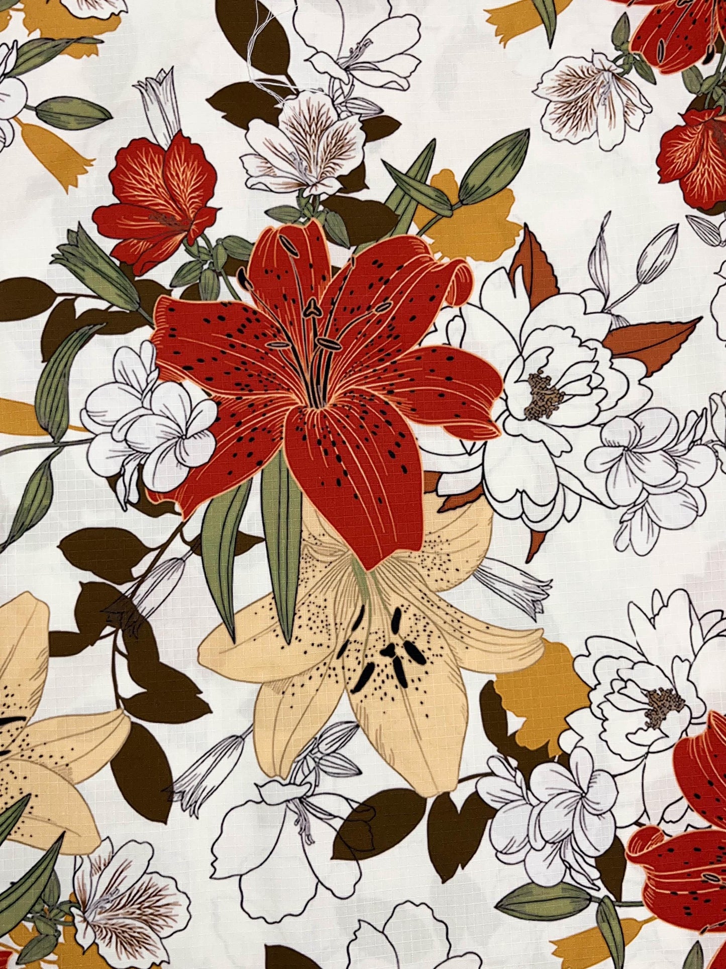 Floral Cotton Yukata Set, Obi Belt, Obijime & Sandals, Custom Fit Available