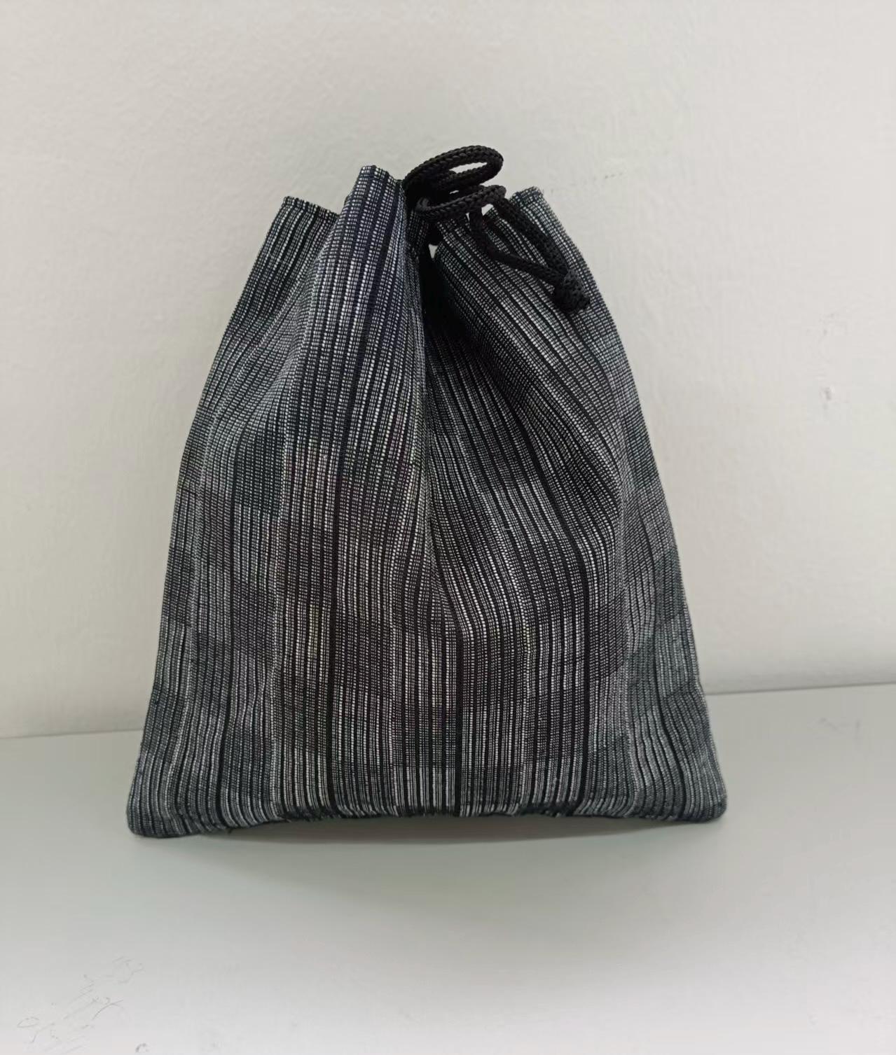 Self Tie Kaku Obi, Shingen Bag, Koshi Himo: Men's Japanese Kimono/Yukata Essential 3PCS Curated Gift Set