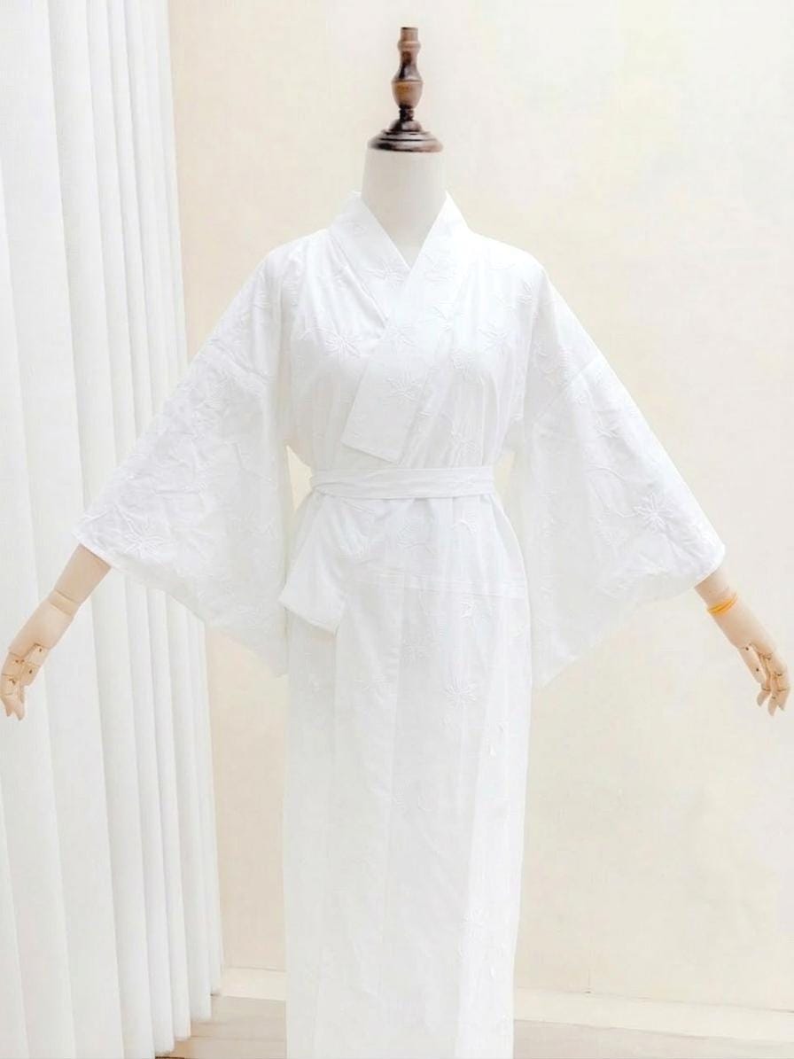 Custom Plus-Size Women's Japanese Cotton Kimono Juban