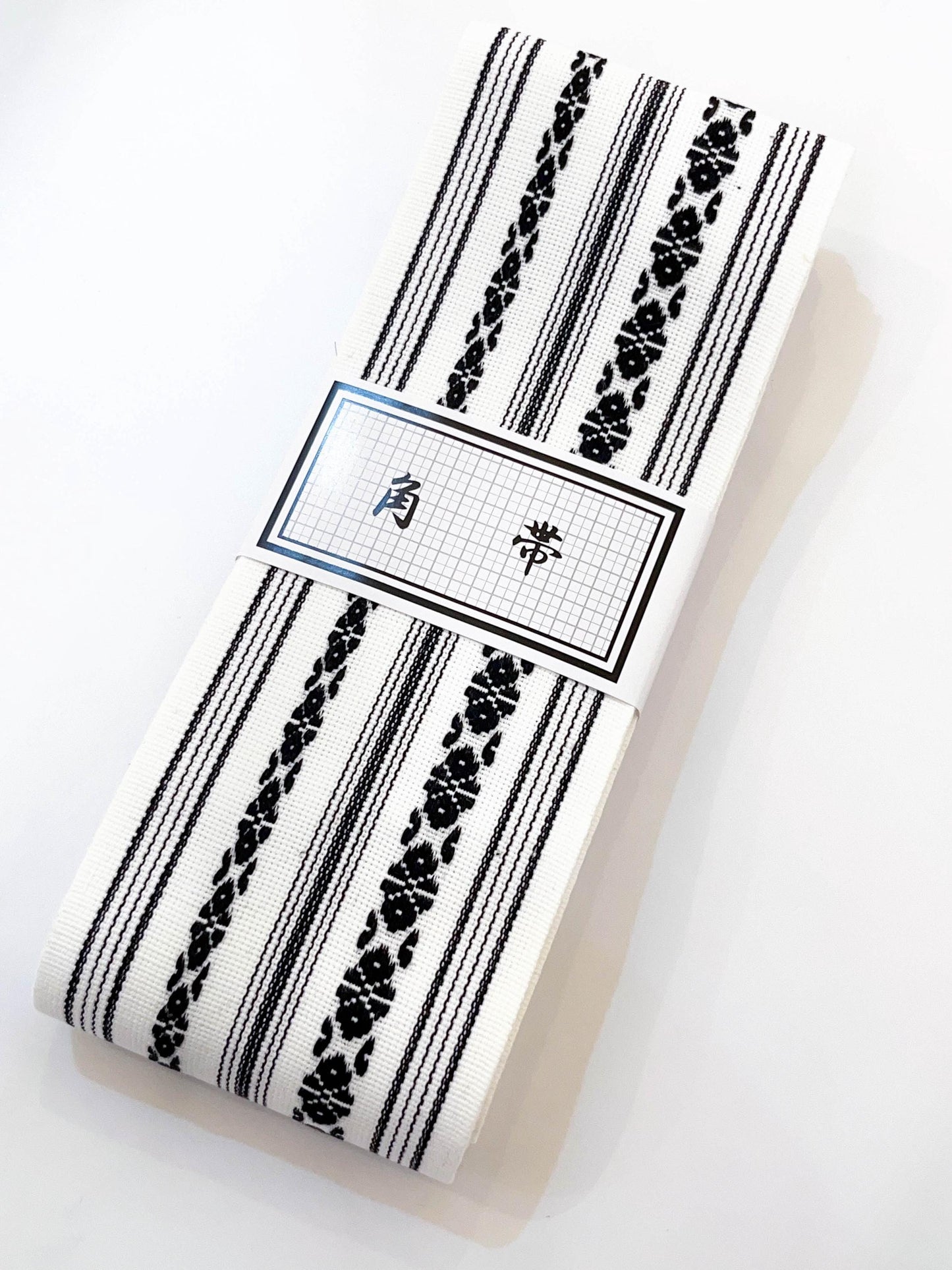 Men's Kaku Obi (Self-Tie), Koshi Himo, Shingen Bag, Men's Kimono Accessory Gift Set