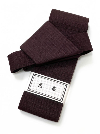 Men's Kaku Obi (Pre-Tied), Koshi Himo, Traditional Handbag, Men's Kimono Accessory Gift Set