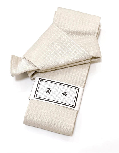 Men's Kaku Obi (Pre-Tied), Koshi Himo, Traditional Handbag, Men's Kimono Accessory Gift Set