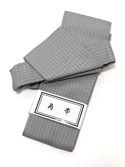 Men's Kaku Obi (Pre-Tied), Koshi Himo, Traditional Handbag, Men's Kimono Accessory Gift Set