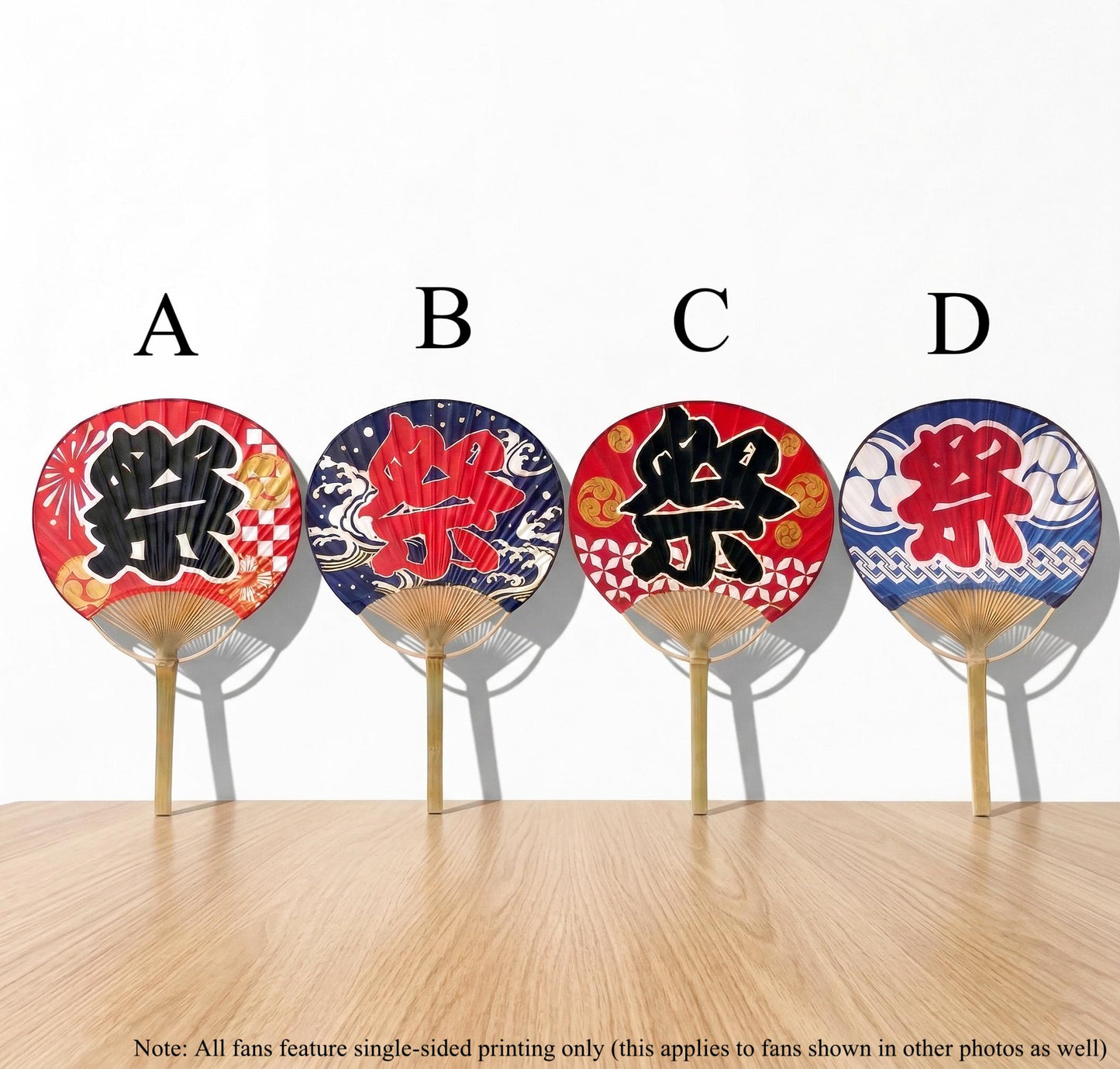 Women Geta Sandals, Japanese Traditional Wooden Shoes, Uchiwa Fan: Women Yukata Accessory Gift Set