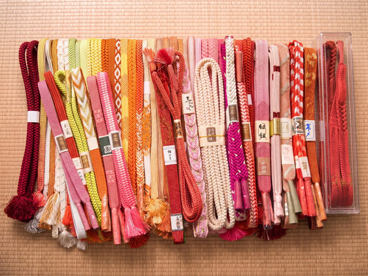 Vintage Obijime Blind Box (5pcs)/ Japanese Kimono Cord / Kimono Accessory