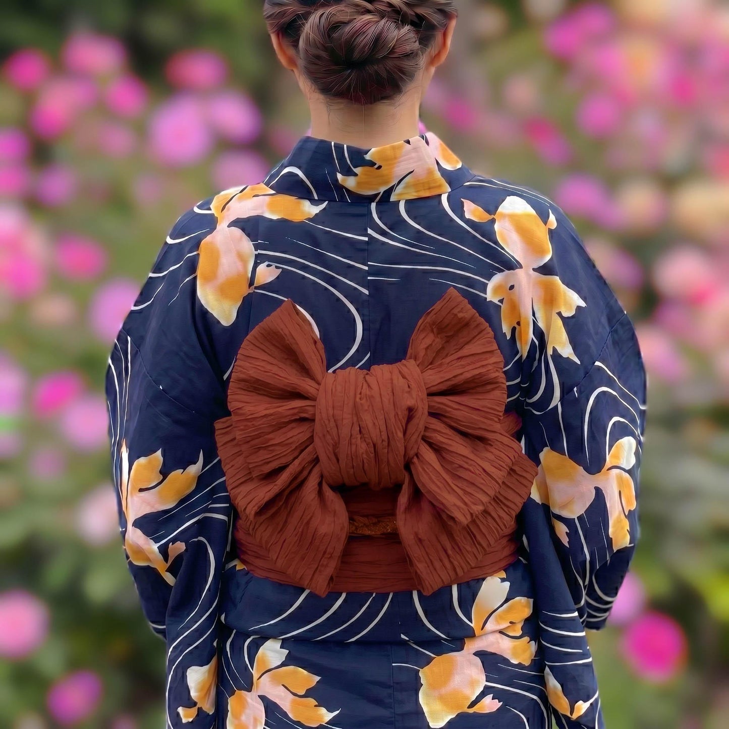 9 Colors Women's Heko Obi, Obijime, Obita: Yukata Belt Accessory Gift Set