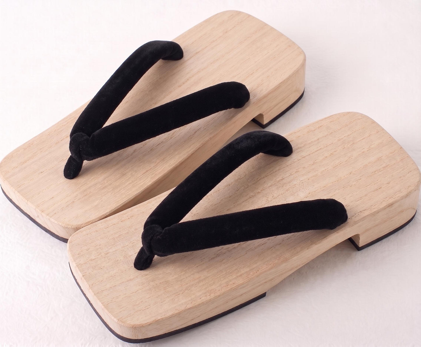 Japanese Men's Flat Geta Wooden Sandals, Large Size Available, Uchiwa Fan, Kinchaku Bag, Men's Yukata Accessory Gift Set