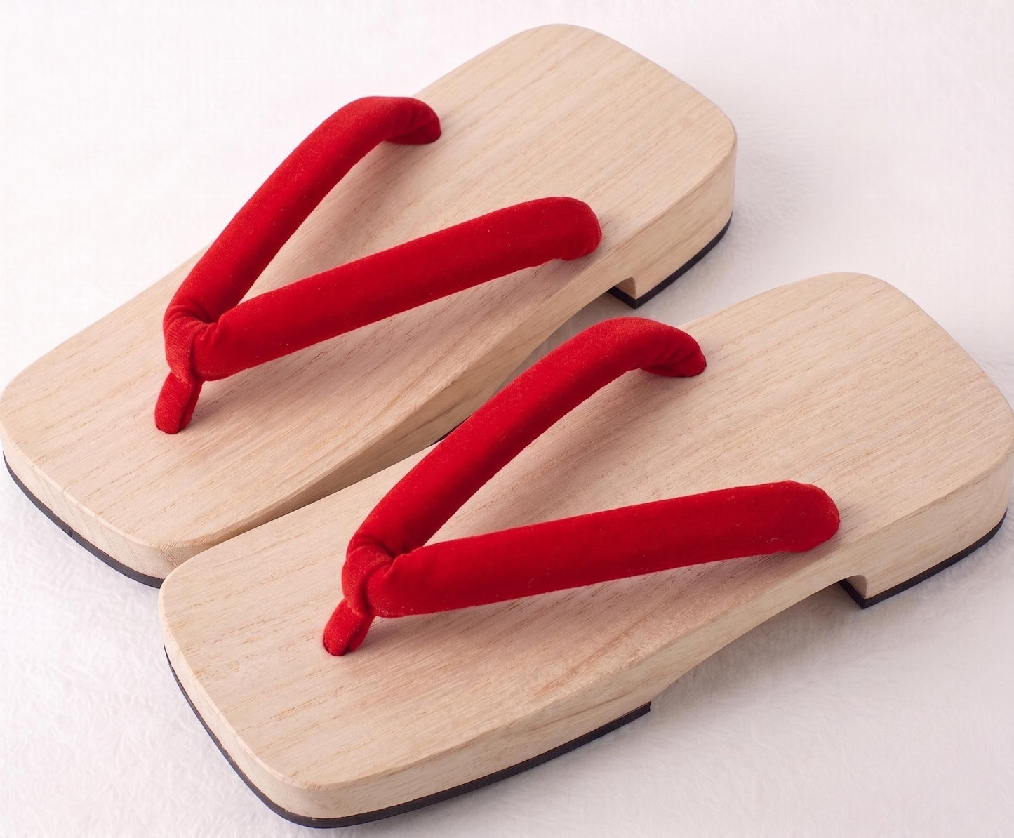 Japanese Men's Flat Geta Wooden Sandals, Large Size Available, Uchiwa Fan, Kinchaku Bag, Men's Yukata Accessory Gift Set