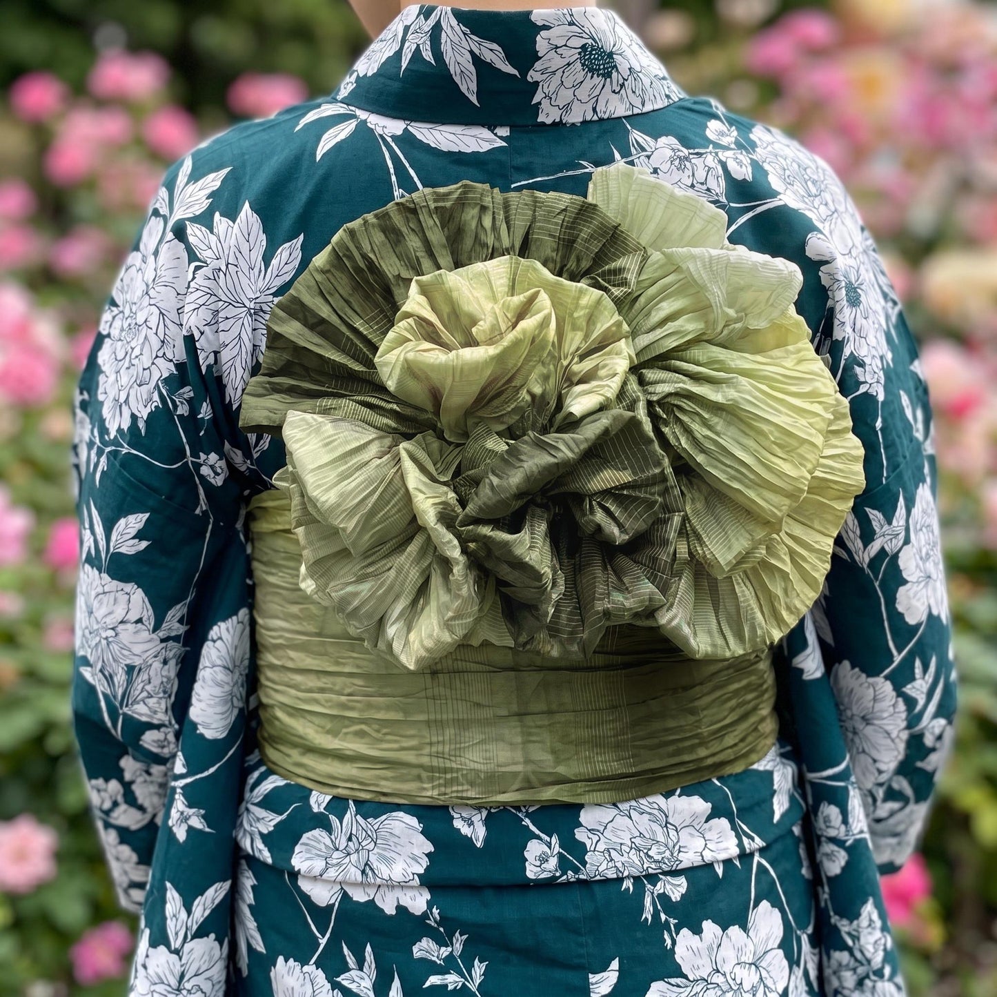 5 Gradient Colors Heko Obi, Obijime, & Obita: 3PCS Women's Casual Yukata Sash Gift Set
