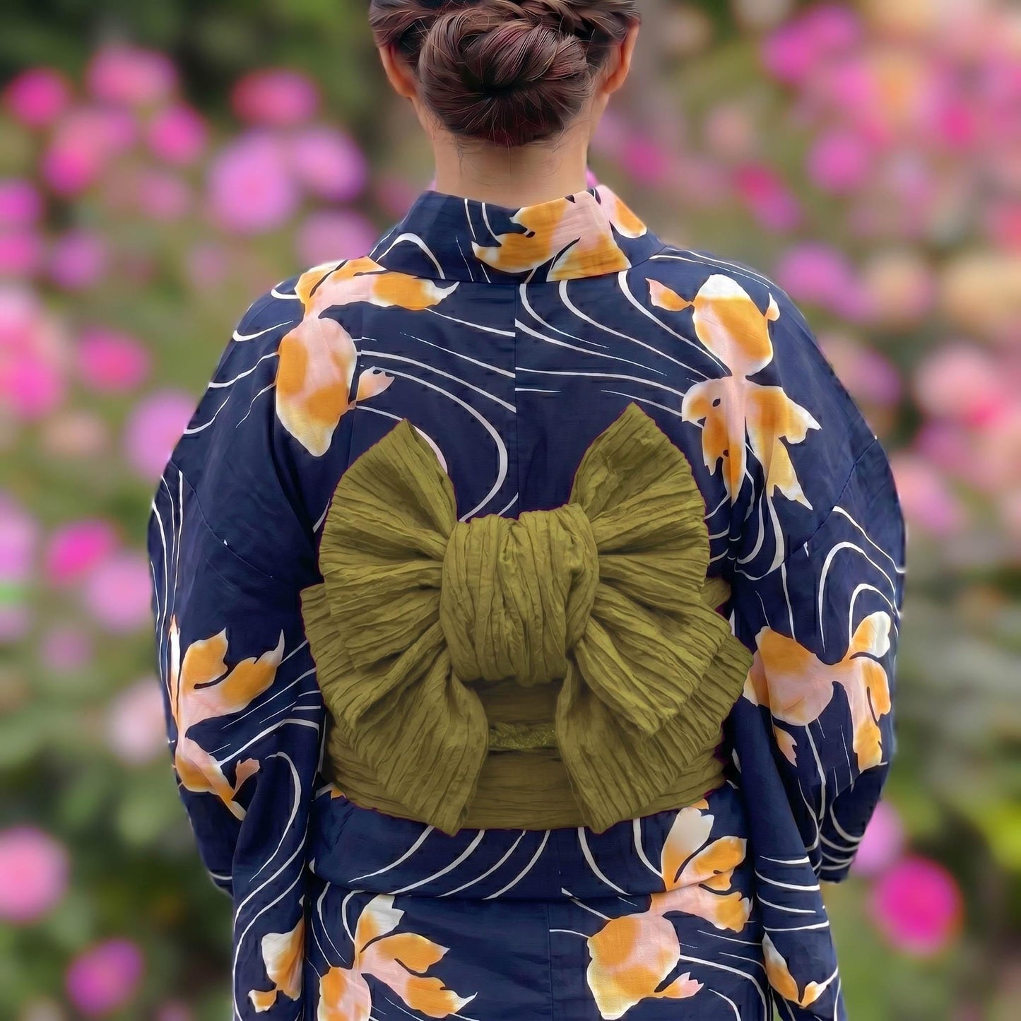 9 Colors Women's Heko Obi, Obijime, Obita: Yukata Belt Accessory Gift Set