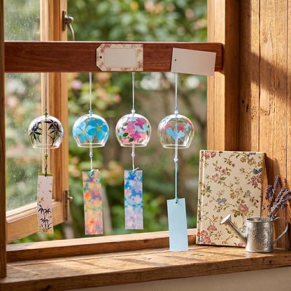 Handmade Obi Hanger/Displayer- Purple Sandalwood with Copper Accents (Thin version), Japanese Wind Chime,Japanese Home Decor Gift Set