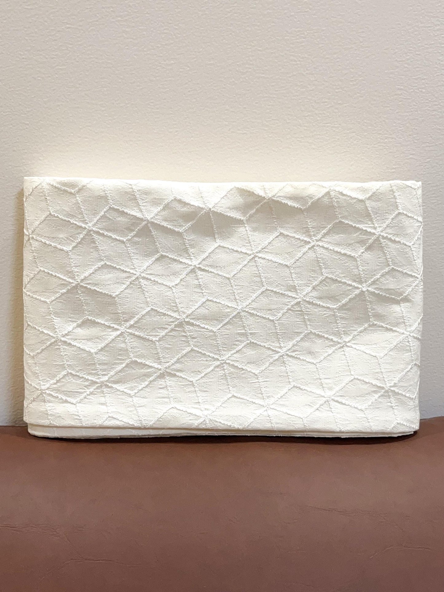 Creamy White Hanhaba Obi, Pearl Obijime, Obita Board, Women Obi Gift Set