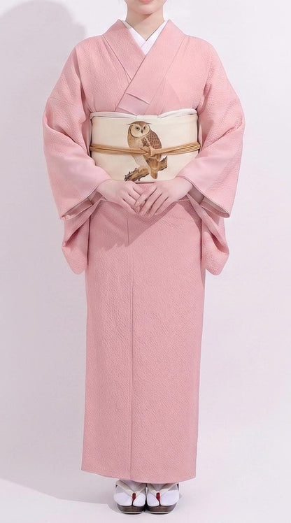 Custom-Fit Iromuji Kimono: Washable Polyester Tea Ceremony Attire