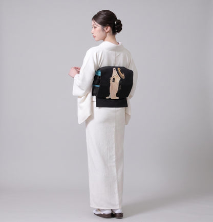 Custom-Fit Iromuji Kimono: Washable Polyester Tea Ceremony Attire