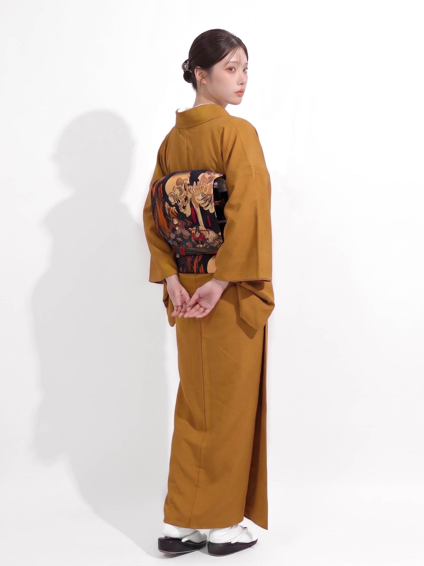 Custom Fit Iromuji Kimono | Washable Polyester Tea Ceremony Dress