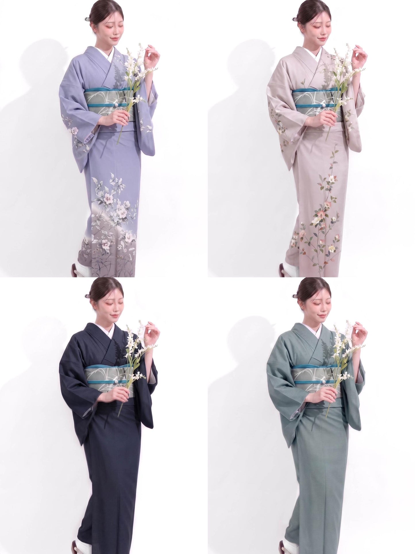 Easy Wear Pre Tied Nagoya Obi, Reed Instant Taiko Knot, Tsuke Obi, Ready to Wear Japanese Kimono Belt