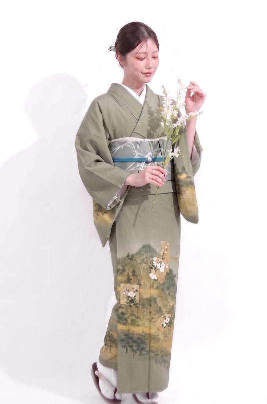 Pre-Tied Nagoya Obi & Tsuke Obi | Ready-to-Wear Japanese Kimono Belts