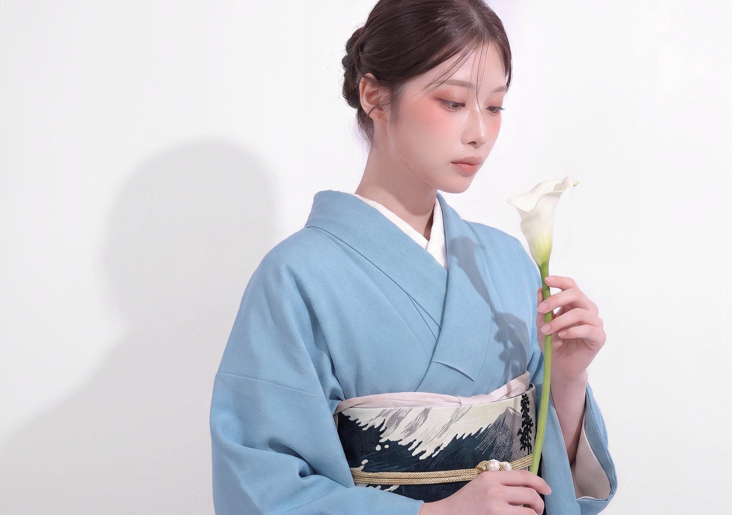 Custom Fit Iromuji Kimono | Washable Polyester Tea Ceremony Dress